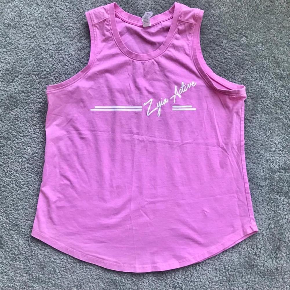 EUC Zyia Active South Beach Tank in Pink